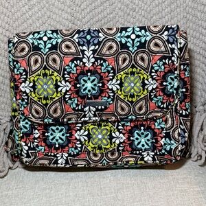 Vera Bradley Large quilted Backpack / Shoulder Purse